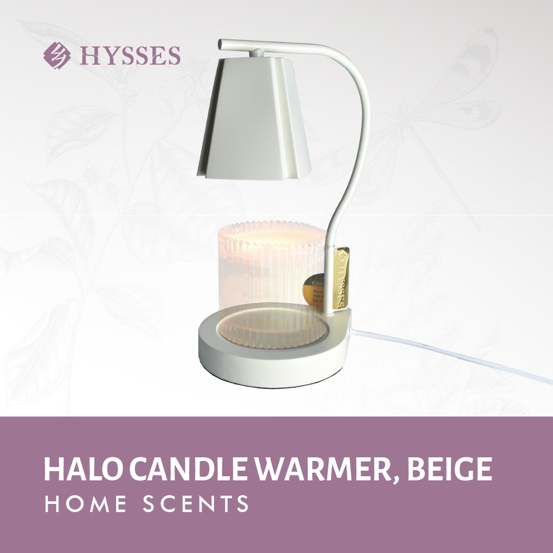 Halo Candle Warmer - Beige