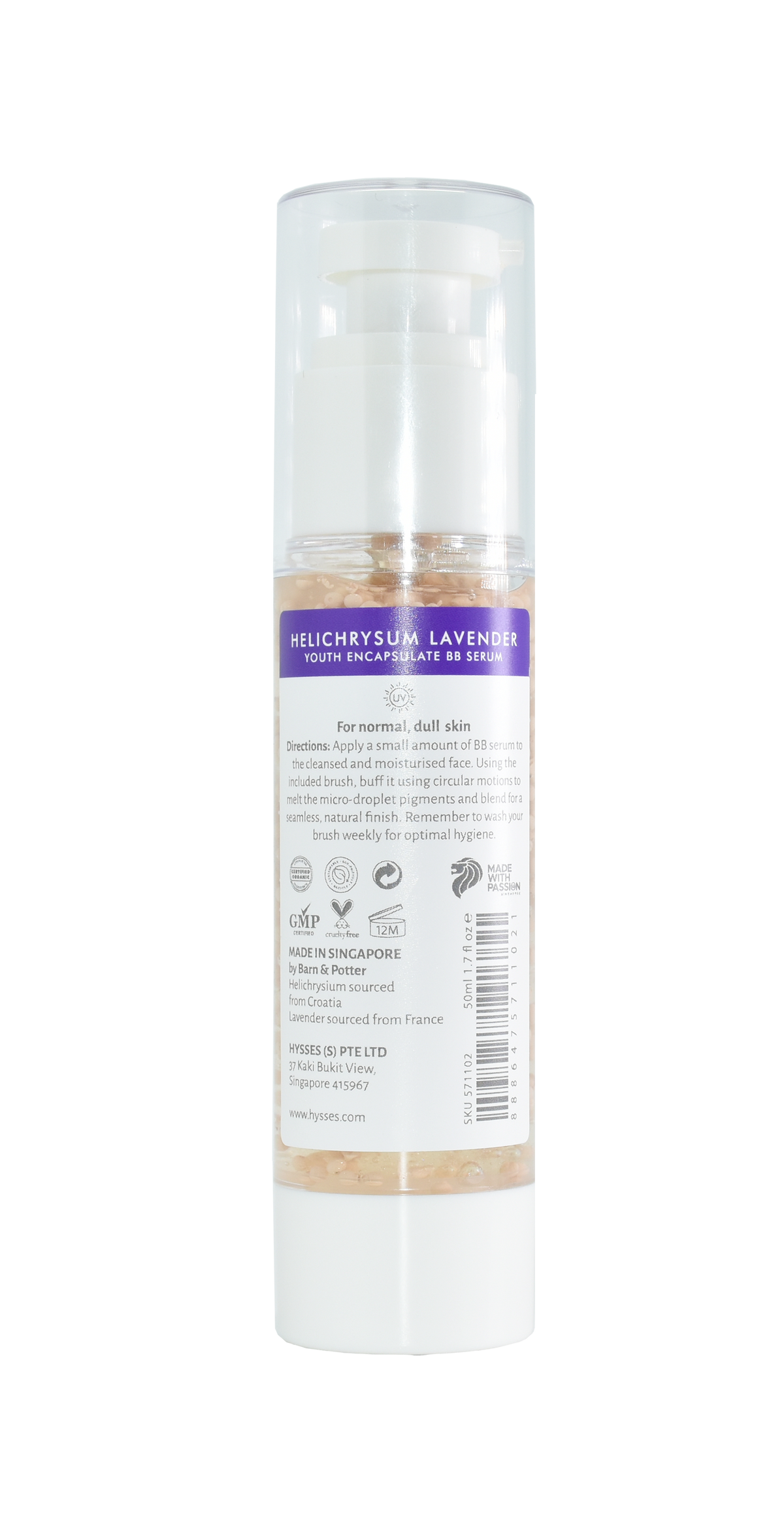 Youth Encapsulate BB Serum, Helichrysum Lavender SPF20