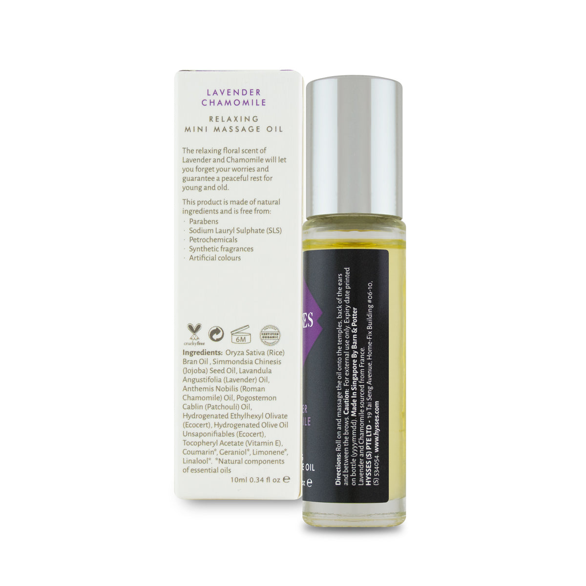 Mini Massage Oil Lavender Chamomile