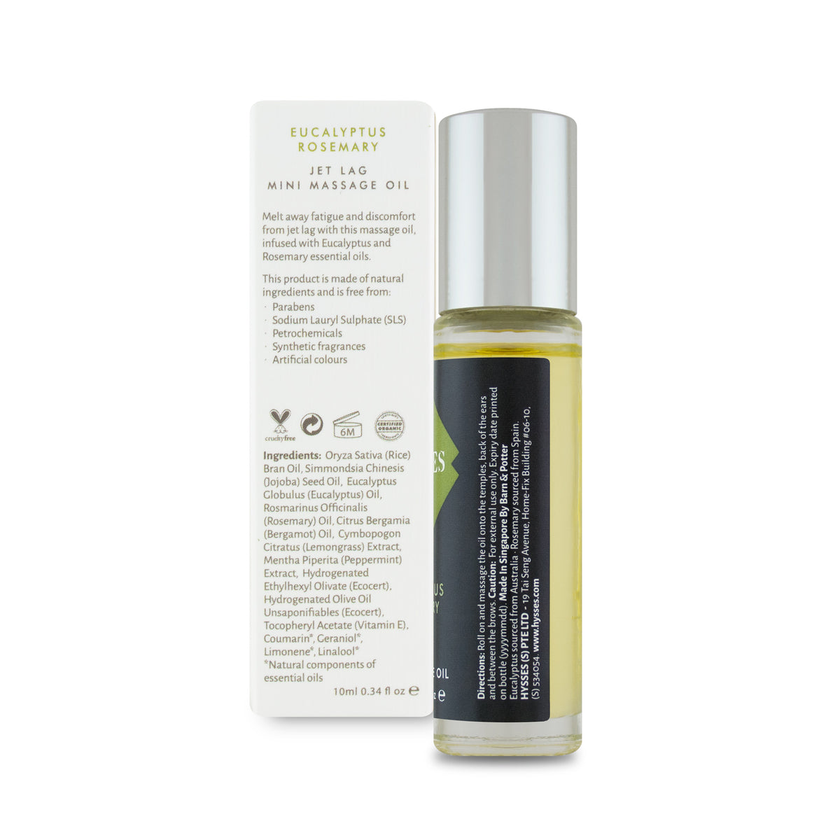 Mini Massage Oil Eucalyptus Rosemary