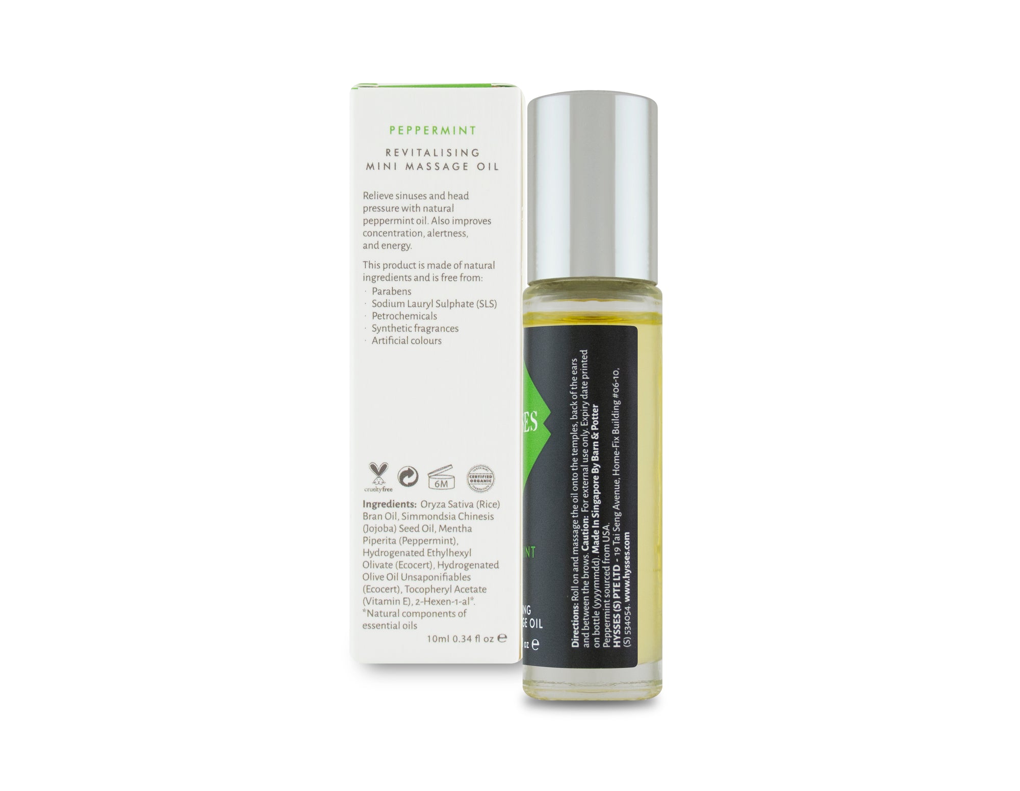 Photo of Peppermint Mini Massage Oil
