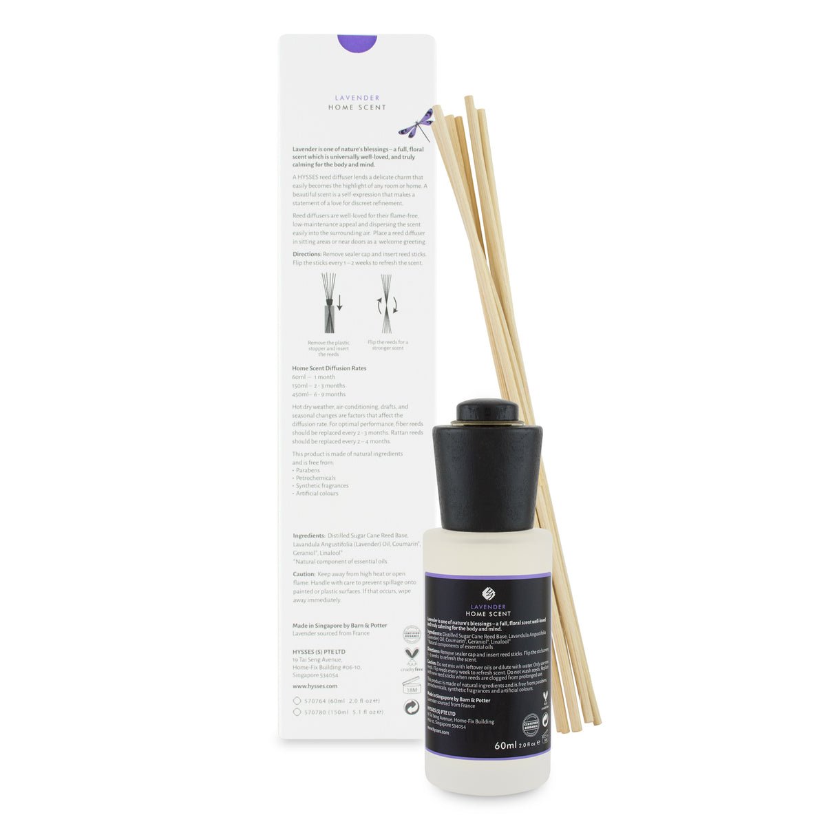 Home Scent Reed Diffuser Lavender