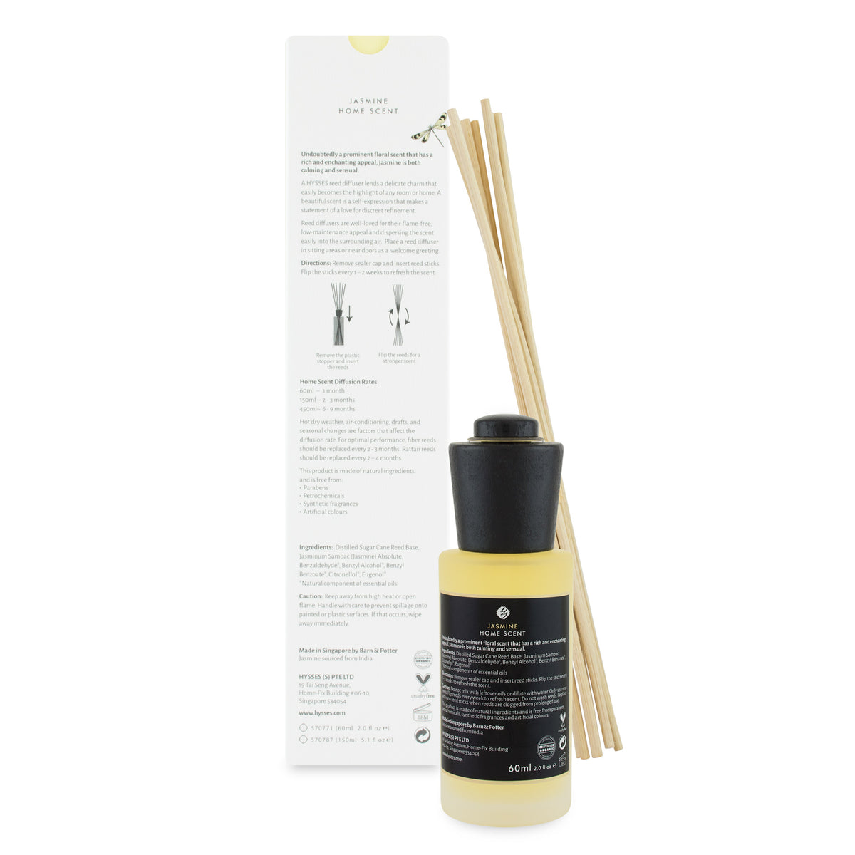Home Scent Reed Diffuser Jasmine